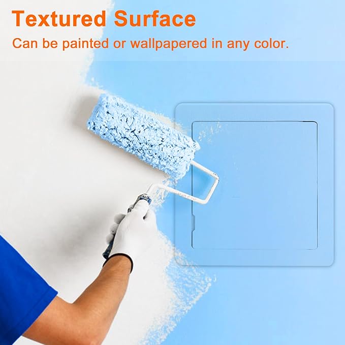 Suteck Plastic Access Panel for Drywall Ceiling 12 x 12 Inch Reinforced - Image 4