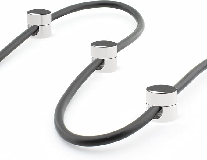 ICONIT Cable Anchors for Desk Organization | Premium Aluminum Cord Organizers | - Image 4