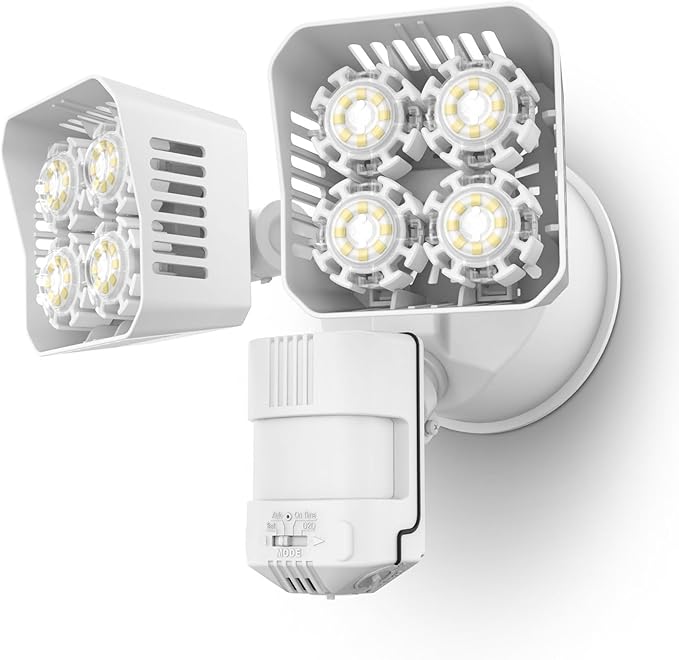 SANSI 36W 3600LM Motion Sensor Outdoor Lights, 000 Hrs Lifespan LED Flood Light by SANSI