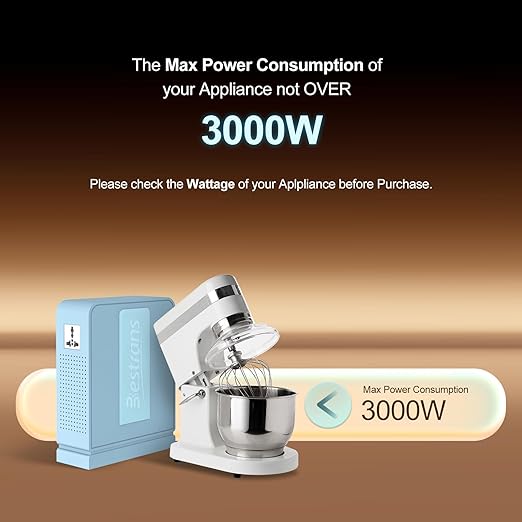 BESTRANS 3000W Step Up Transformer 110v to 220v Converter, Heavy Duty Voltage - Image 2