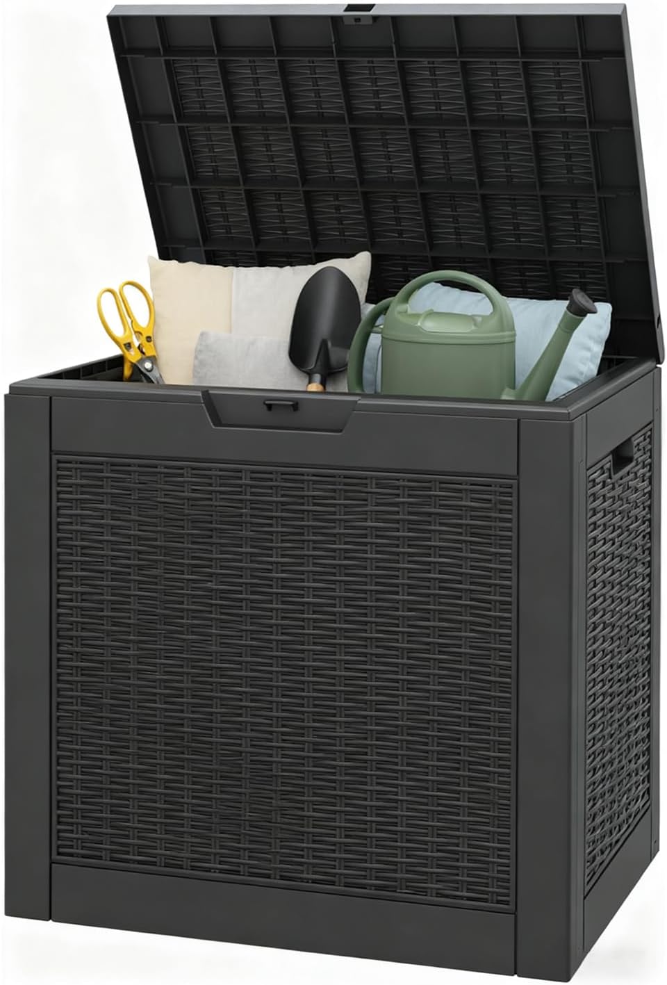 outdoor storage box waterproof, 35 gallon deck box, main product view
