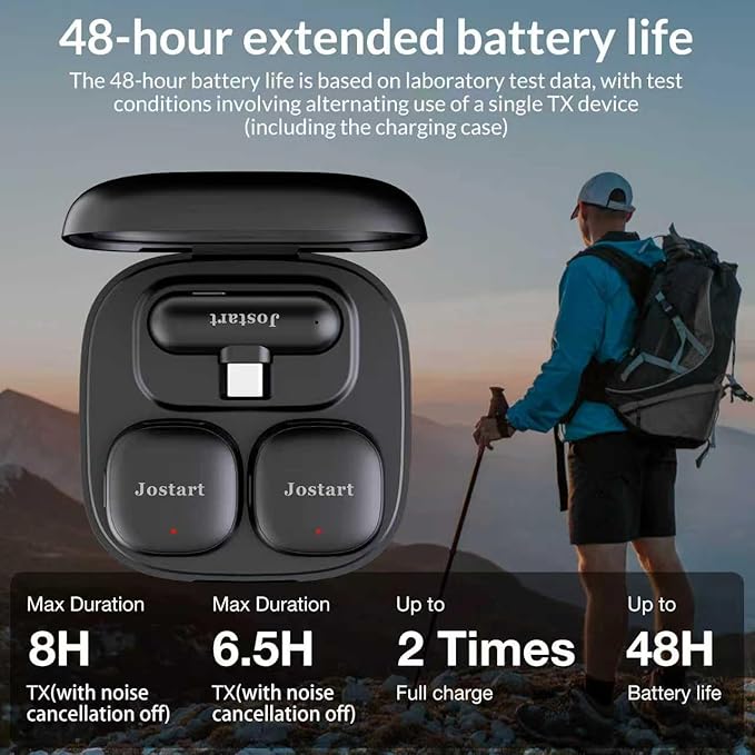 JOSTART Wireless Mini Microphone - Image 5