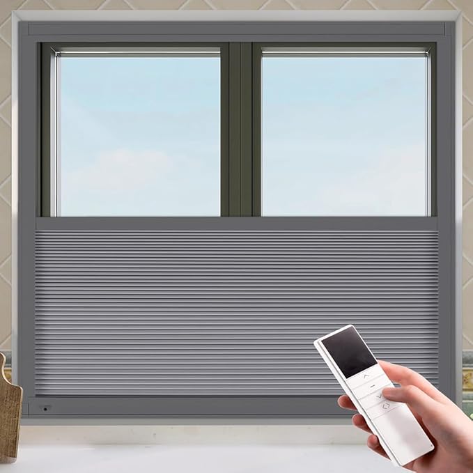 LEXEN Smart Bottom Up Honeycomb Shades by Unknown