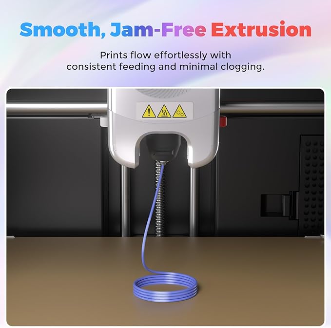FLASHFORGE Silk PLA Filament 1.75mm Violet, 3D Printer Filament 1kg Spool - Image 5