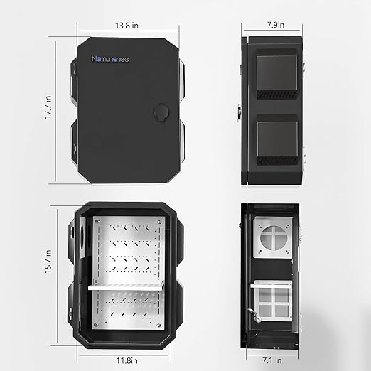 Outdoor Electrical Box, Cold-Rolled Steel Plate, Aluminum Alloy Back Beam - Image 6