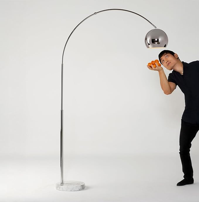 Brightech Olivia Floor Lamp, Arc Lamp - Image 4