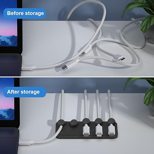 Wanheart Magnetic Cable Management, Cord Holder - Image 2