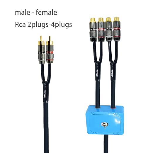 Arklove rca-2rca-Switch-1.5ft-Female - Image 2