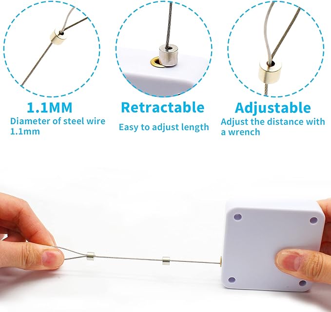 Rierdge 1000g Set of 2 Punch-Free Automatic Sensor Door Closer - Image 4