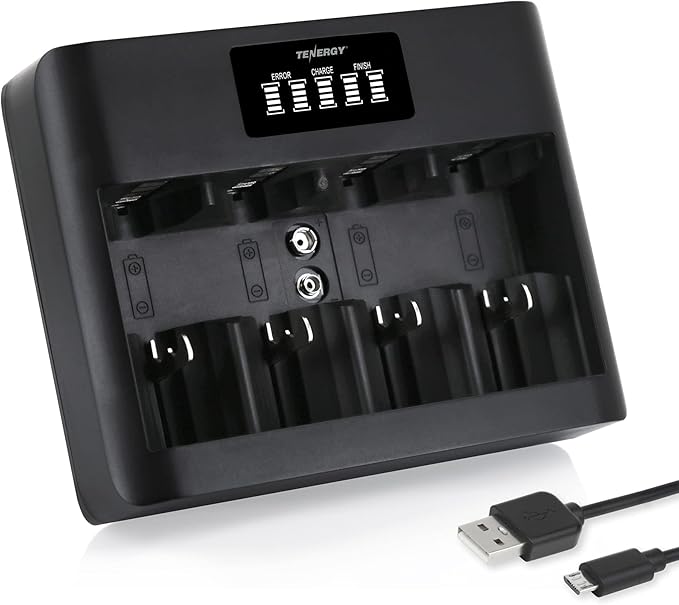 Tenergy TN486U 5-Bay Universal Battery Charger by Tenergy
