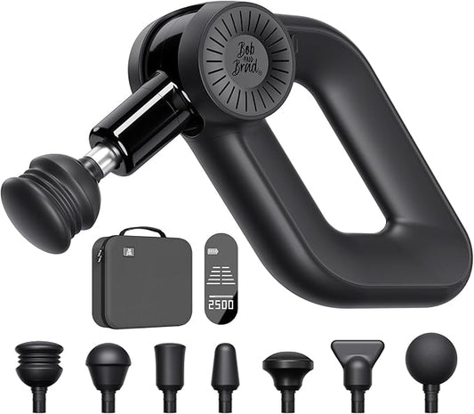 BOB AND BRAD D6 Pro Massage Gun Deep Tissue Percussion by BOBANDBRAD