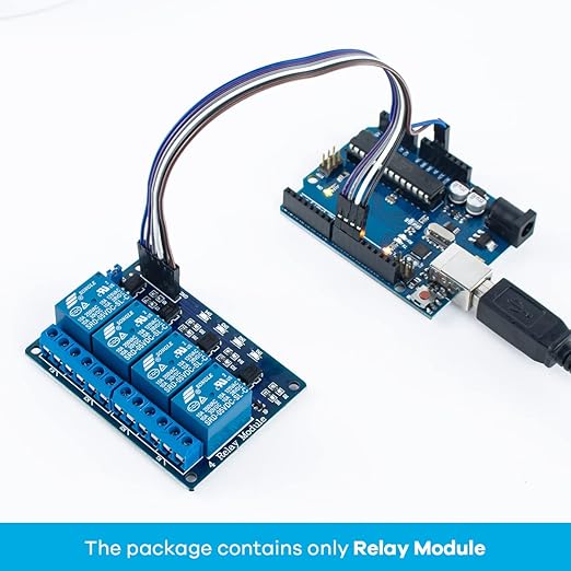 Hosyond 4Pack 4 Channel DC 5V Relay Module - Image 2