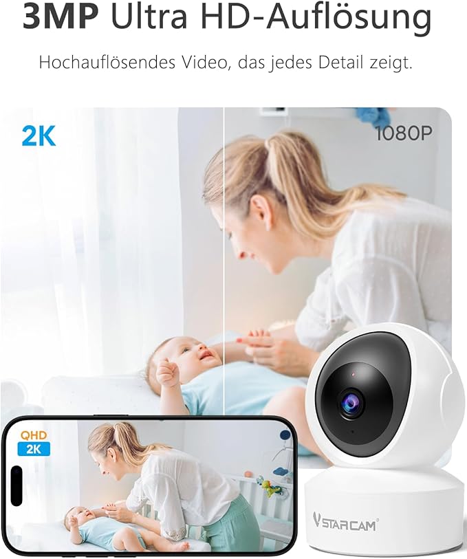 VSTARCAM 3MP Pet Camera Indoor - Image 3