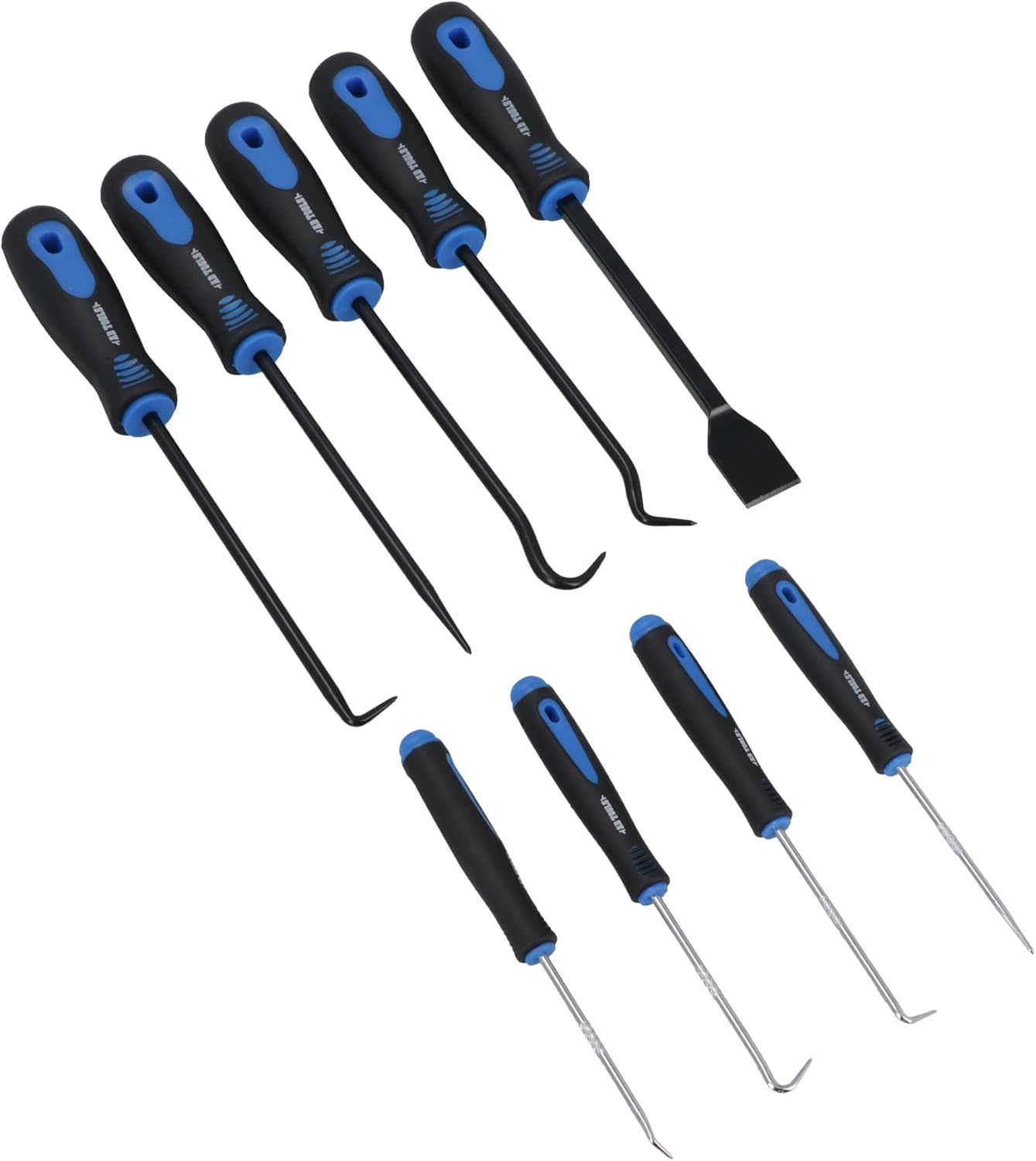 AB Tools 9pc Scraper Hook and Pick Set for Removal Installation of O Rings Seals Bushes