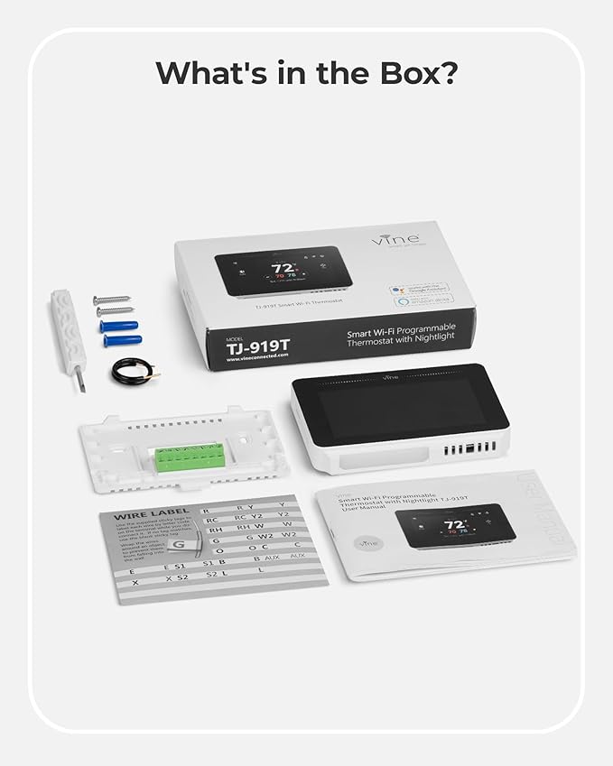 Vine Smart Thermostat for House - Image 8