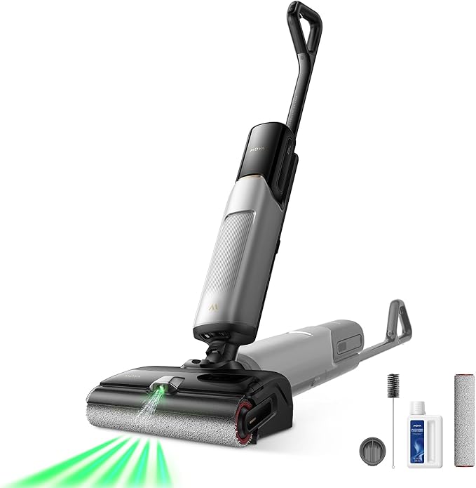 Mova X4 Pro Wet Dry Vacuum Cleaner, 20000Pa Cordless Vacuum Mop by MOVA