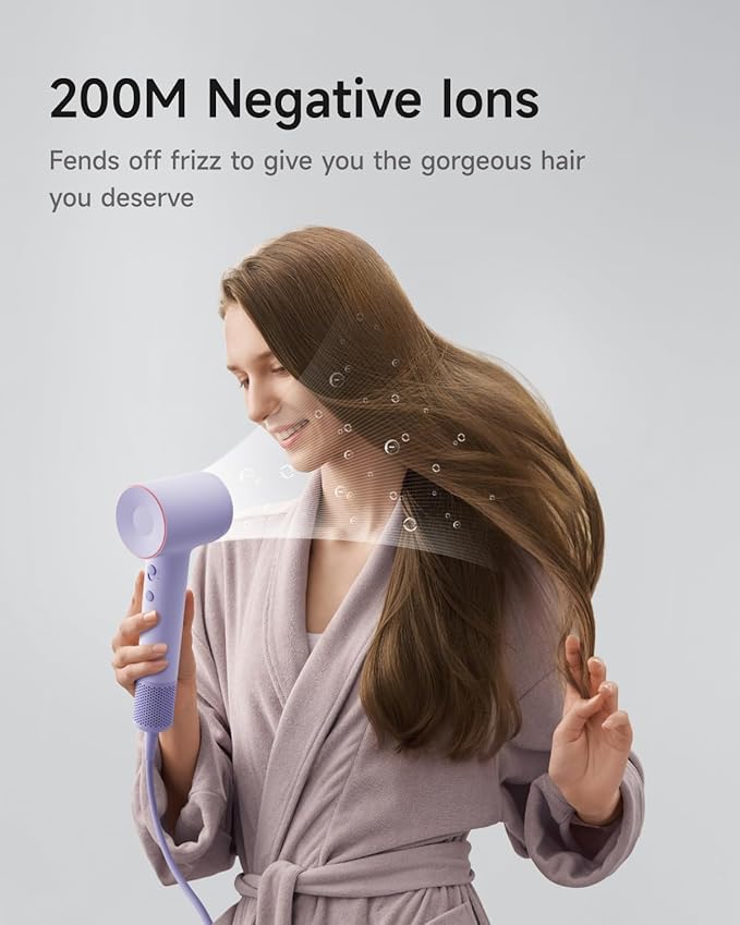 Laifen Hair Dryer SE 2, 200 Million Negative Ionic Blow Dryer - Image 3