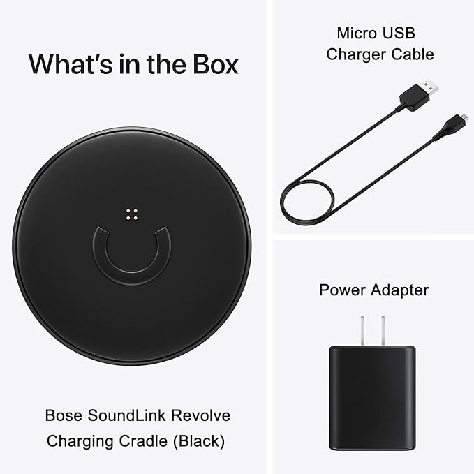 3.3ft Charging Cradle Bose SoundLink Revolve, Charging Dock - Image 3