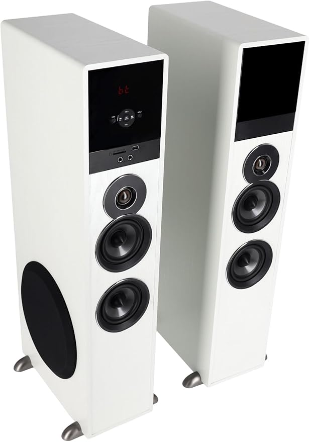 Rockville TM80W Powered Home Theater Tower Speaker System, USB/SD Playback by Rockville