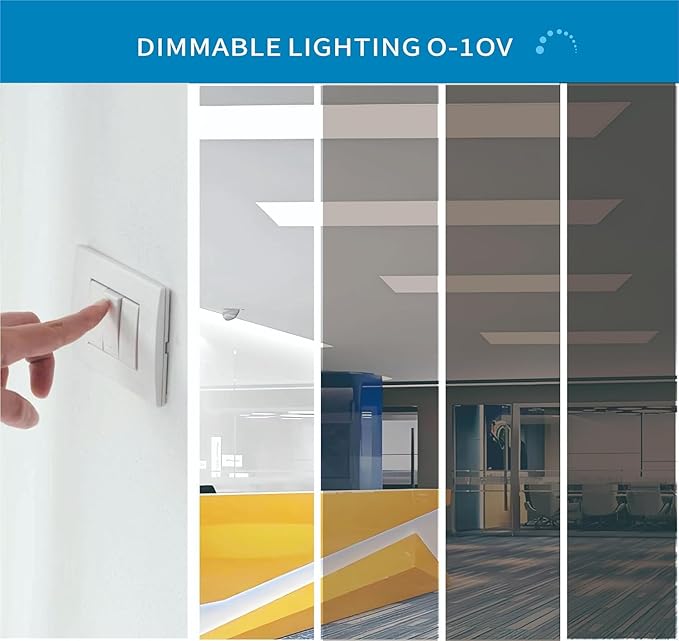 2x4 FT LED Light Flat Panel, 5 CCT 3K | 3.5k | 4K | 5K | 6.5K, Dimmable - Image 5