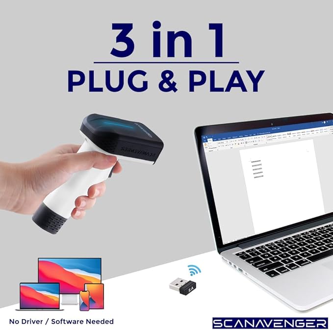 ScanAvenger Wireless Portable 1D&2D - Image 3