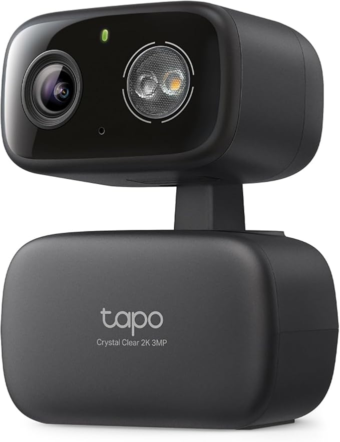 Tapo 2K Indoor/Outdoor Pan/Tilt Wired Security Camera by Tapo