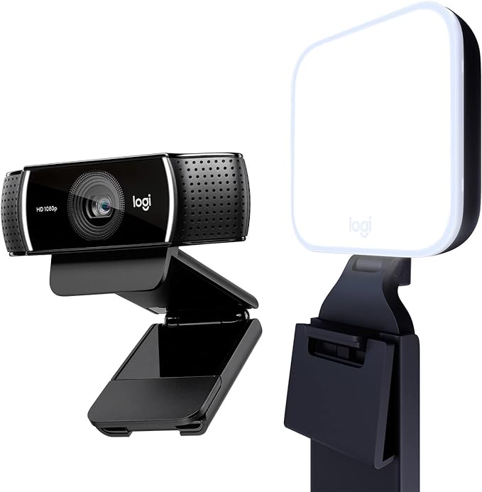Logitech C922x Pro for Creators Litra Glow by Logitech