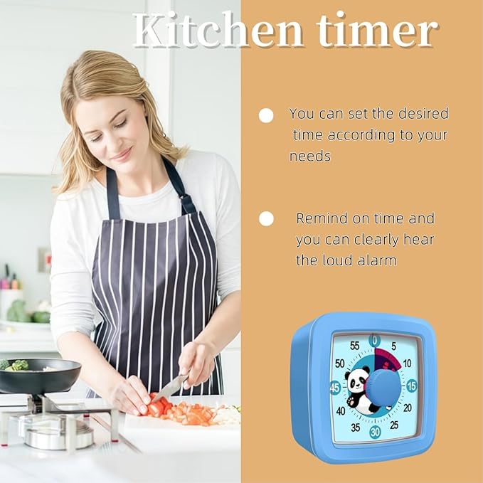 Visual Timer for Kids and Adults, 60-Minute Countdown Timer for Classroom & - Image 2