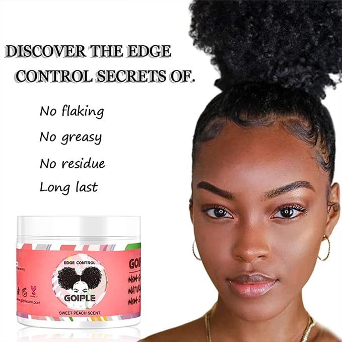 Edge Control Wax for Women Strong Hold Non-greasy Edge Control Smoother Edge Wax - Image 4