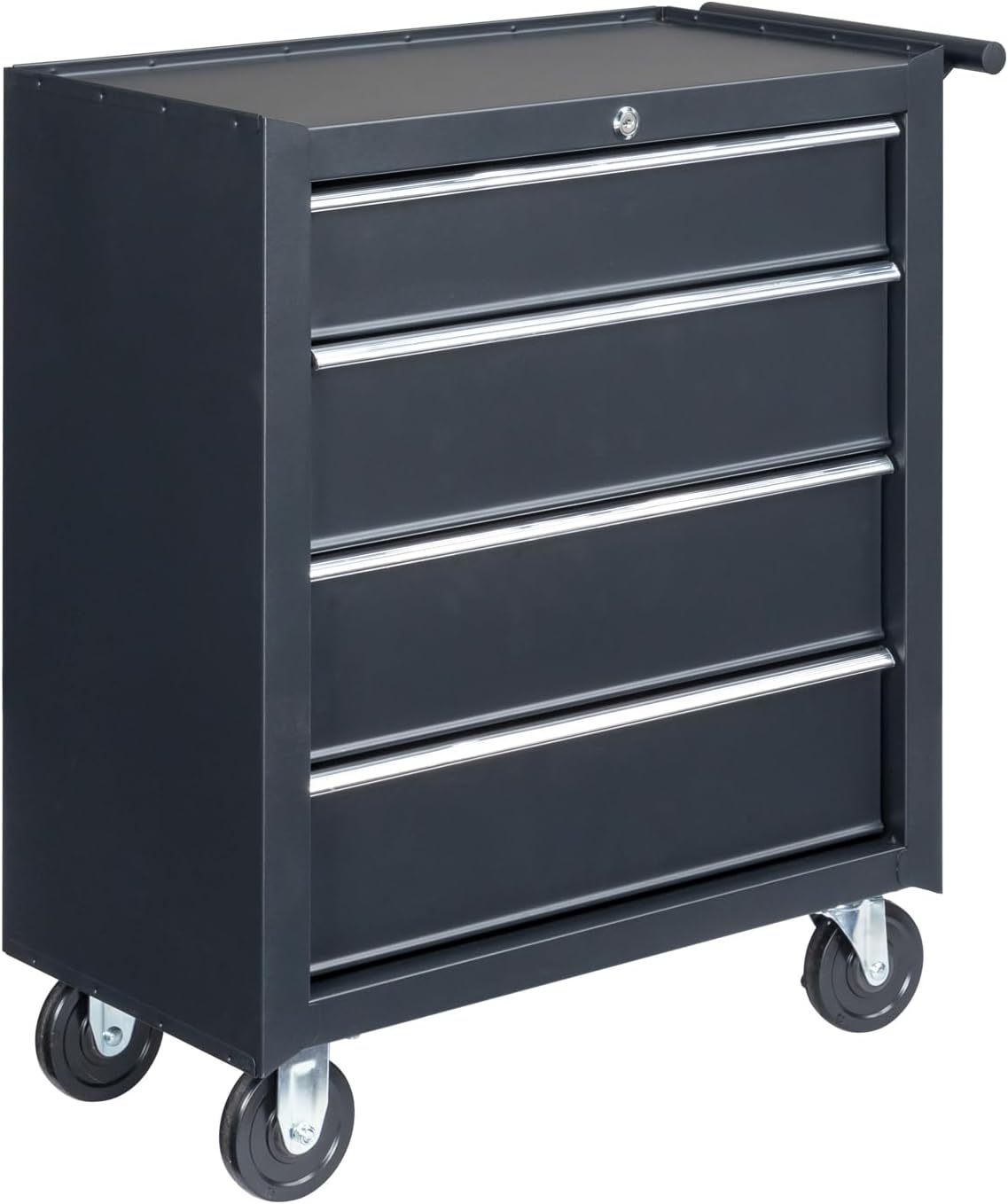 winado 4 drawer rolling tool cabinet, lockable steel, main product view