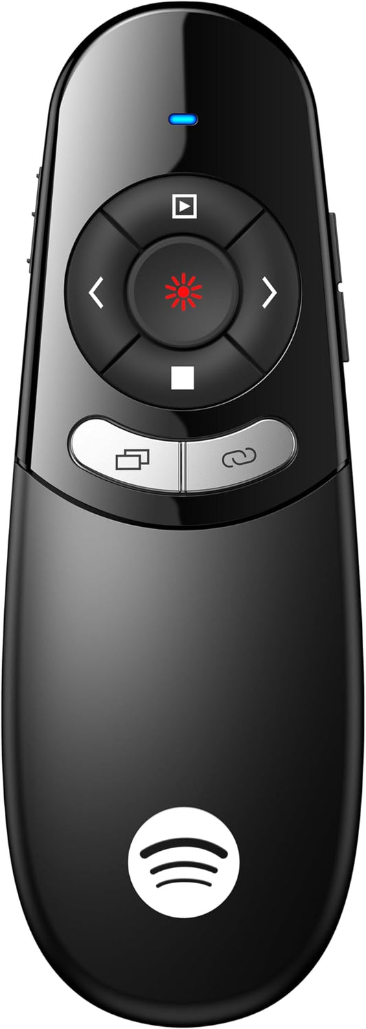 DinoFire USB Type C Wireless Presentation Clicker, BT&RF 2.4GHz Dual Modes by DinoFire