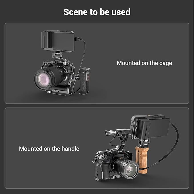 SmallRig Monitor Mount Swivel 360° and Tilt 180° Adjustable Bracket - Image 7