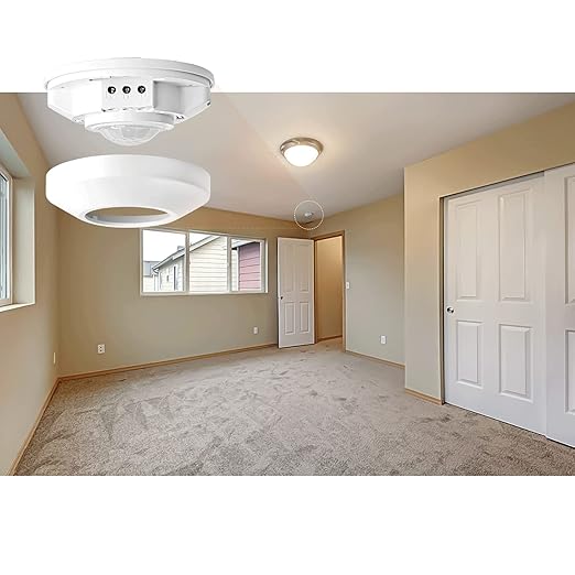 RAYZEEK Ceiling Mount 360 degree PIR Occupancy Motion Sensor, 8-12M High - Image 5