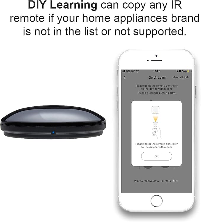 FRANKEVER 2 Pack Smart IR Remote Control, All in One WiFi IR Blaster Control - Image 6