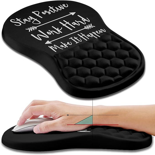 Hokafenle Ergonomic Mouse Pad Wrist Support, Wrist Rest Mousepad by Hokafenle