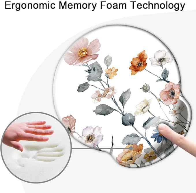Ergonomic Mouse Pad with Wrist Support, Mouse Pad with Wrist Rest, Relieve - Image 4