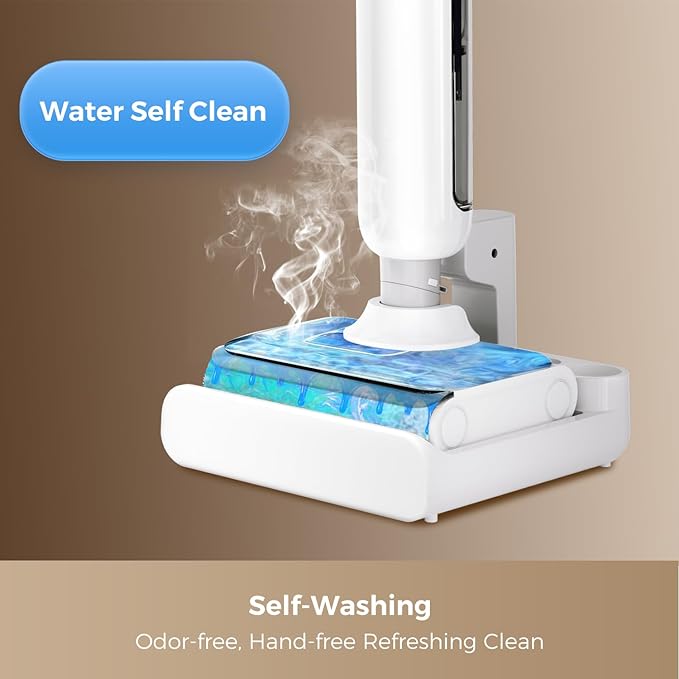 HABIUBIU Wet Dry Vacuum Cleaner, 180° Lay-Flat Cordless Vacuum Mop Combo - Image 9