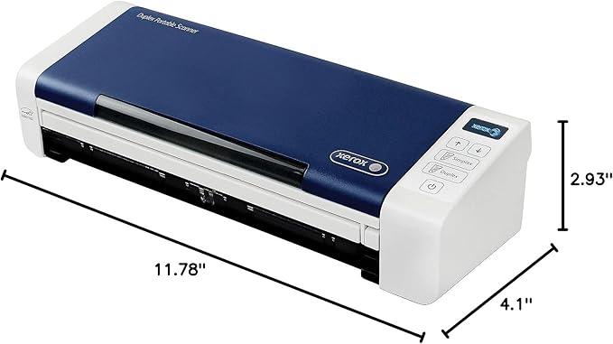Xerox Duplex Portable Document Scanner Blue & White - Image 6