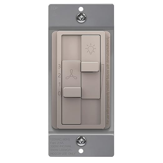 TOPGREENER Kalide Combo Dimmer Switch by TOPGREENER