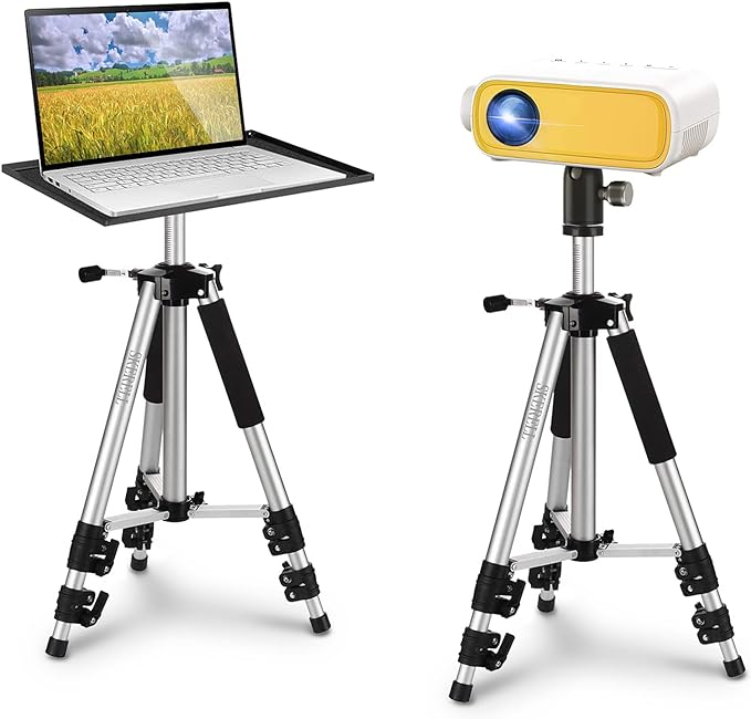 SKERELL Projector Stand Tripod Adjustable: Universal Laptop Standing Height by SKERELL