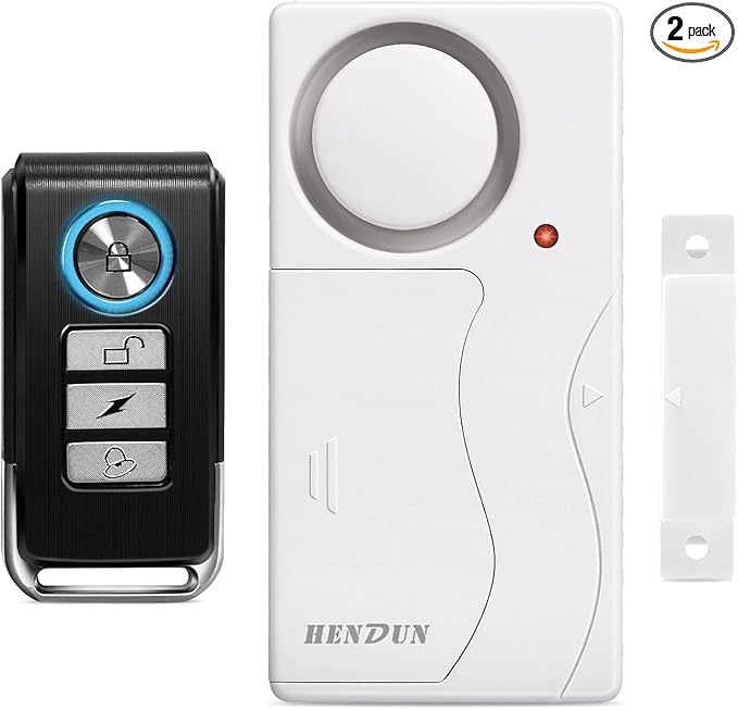 HENDUN Upgraded Door Alarm for Home Security, Pool Alarm for Kids Safety by HENDUN