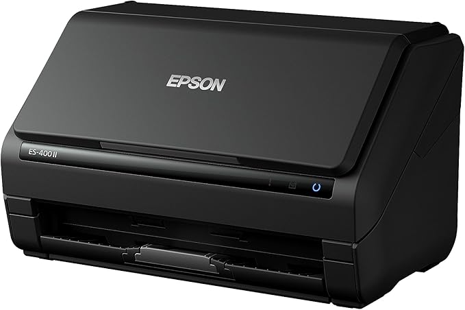 Epson Workforce ES-400 II Color Duplex Desktop Document Scanner - Image 8