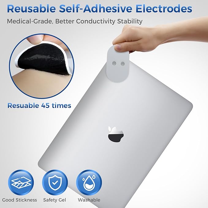 KingPavonini Wireless TENS Unit, Muscle Stimulator - Image 7