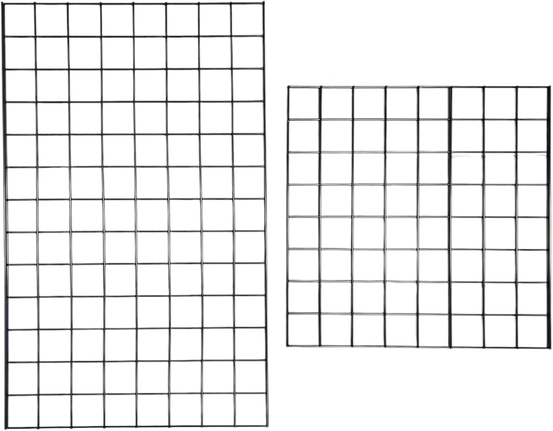 Only Hangers Heavy Duty 2' x 5.5' Gridwall Art Display Panel - Image 2