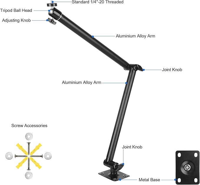 Mippko Articulating Camera Wall Mount - Image 3