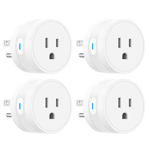 EIGHTREE 15A Smart Plug, Wi-Fi & Bluetooth Smart Outlet by EIGHTREE-SmartLifeEasyHome