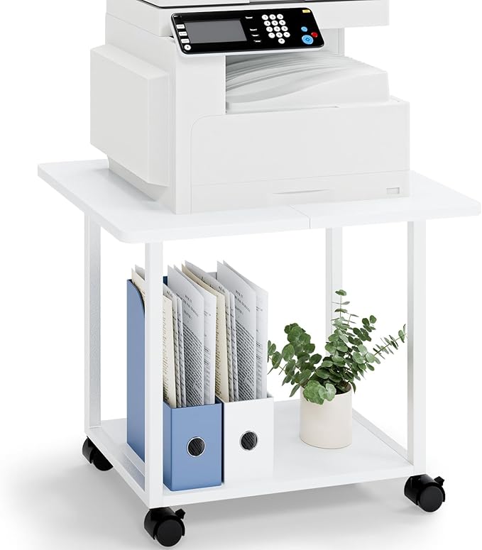 MARTY 22"x15.75" Large Under Desk Printer Stand by MARTY