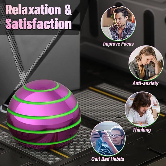 Luminous Desk Spinning Ball Toys - Image 5