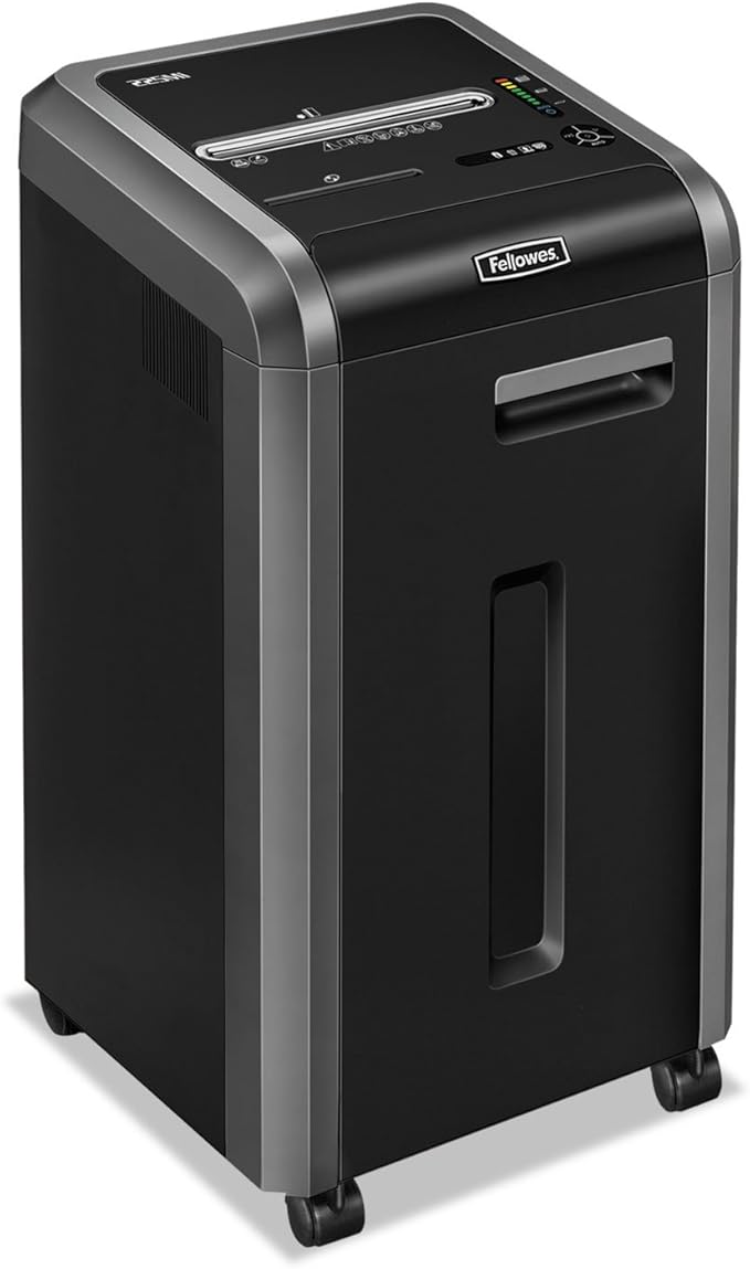 Fellowes Powershred 225Ci 22-Sheet 100% Jam-Proof Crosscut Paper Shredder - Image 2