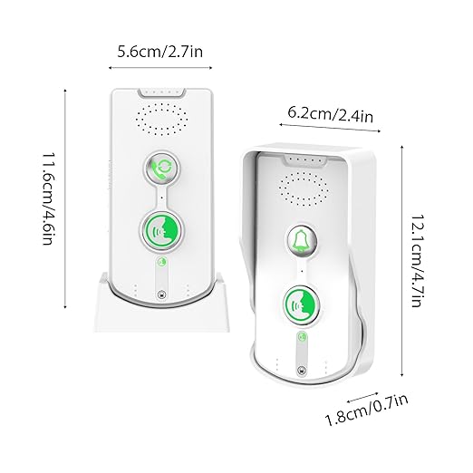 Swokely Rechargeable Wireless Intercom Unit, 2-Way Talking, 500 Meter Talking - Image 8